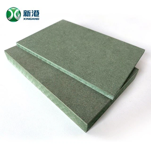 18mm Waterproof Green MDF Board HMR MDF