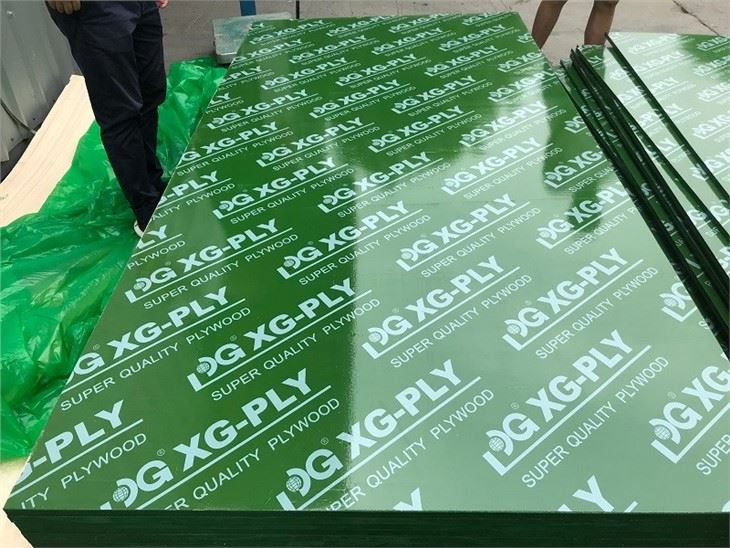 Green Pvc Film Faced Plywood