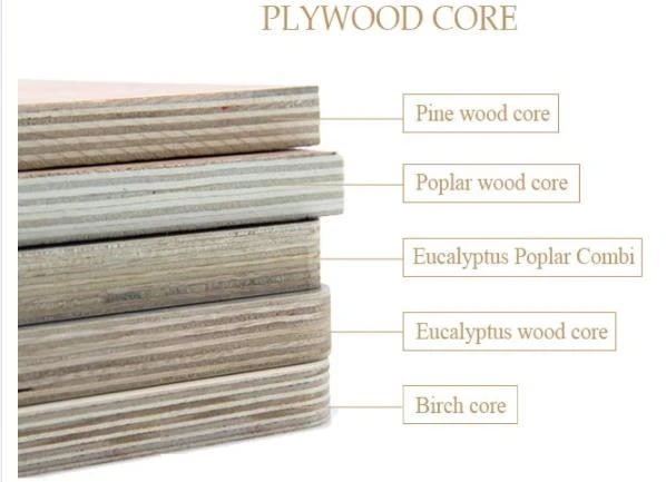 ไม้อัด Okoume Poplar รวมไม้อัดเชิงพาณิชย์แผ่นไม้อัดเฟอร์นิเจอร์