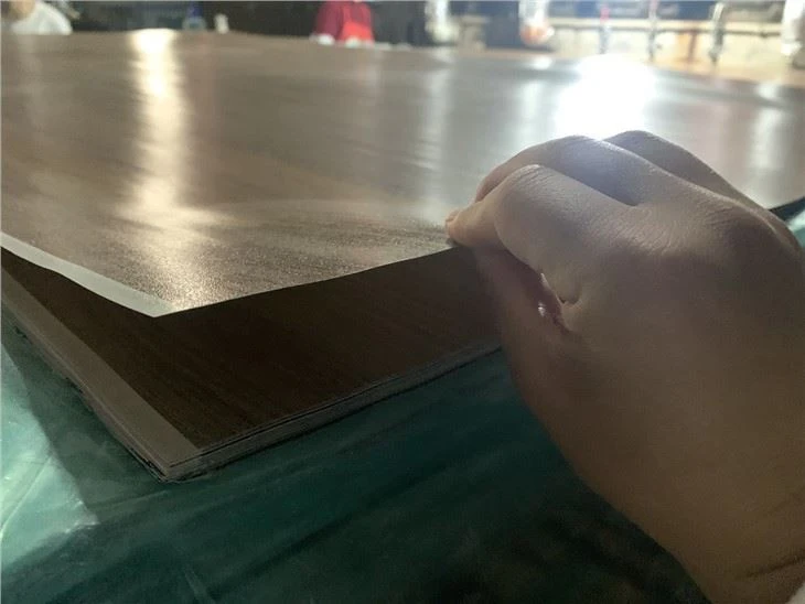 White Gloss Melamine Particle Plywood