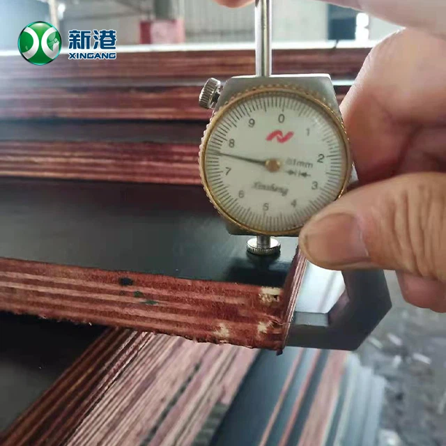 ไม้อัดแบบคอนกรีตไม้อัดฟิล์ม Mlim Marine Plywood 4'x8' 16mm/18mm Shandong Plywood