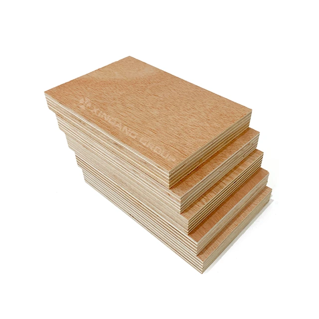 E1 Grade UV HPL Marine Okoume Pine Birch Wood Veneer Faced Laminated Plywood For Commercial Furniture suppliers