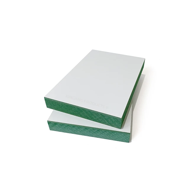 Moisture Resistant MDF Board 18mm Veneer Green Black Core Bathroom Bedroom Kitchen Cabinet factory