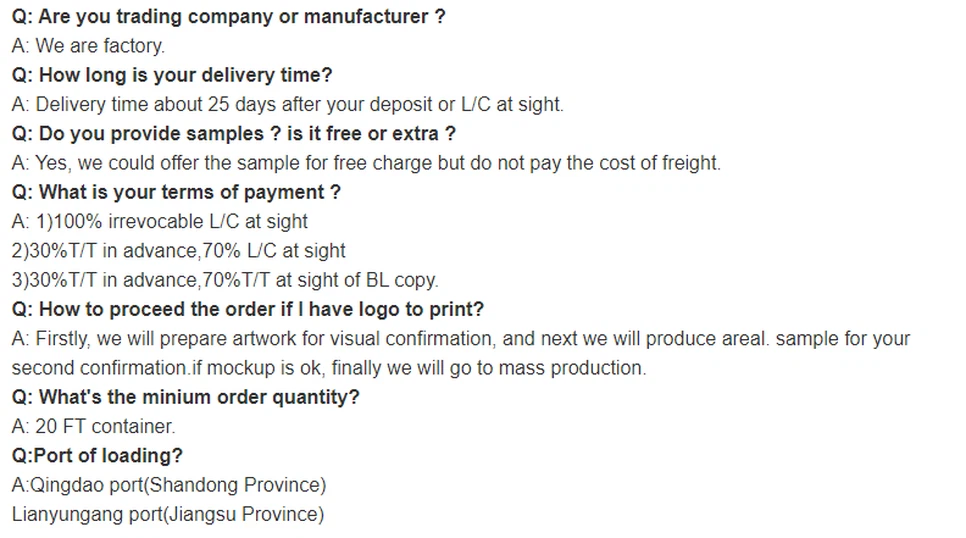 FAQ FAQ