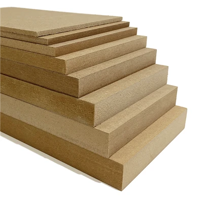 Raw MDF Board Fiberboard Wood Sheet For Interior Exterior Furniture